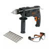COMBO Rotomartillo 1/2' 700 W, 6 Brocas y Lentes de Seguridad