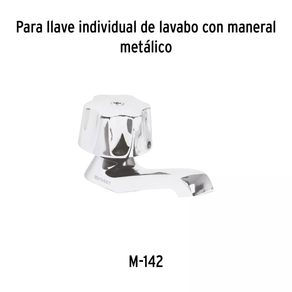 ‣ Cartucho cerámico llave M-142, FOSET | Foset