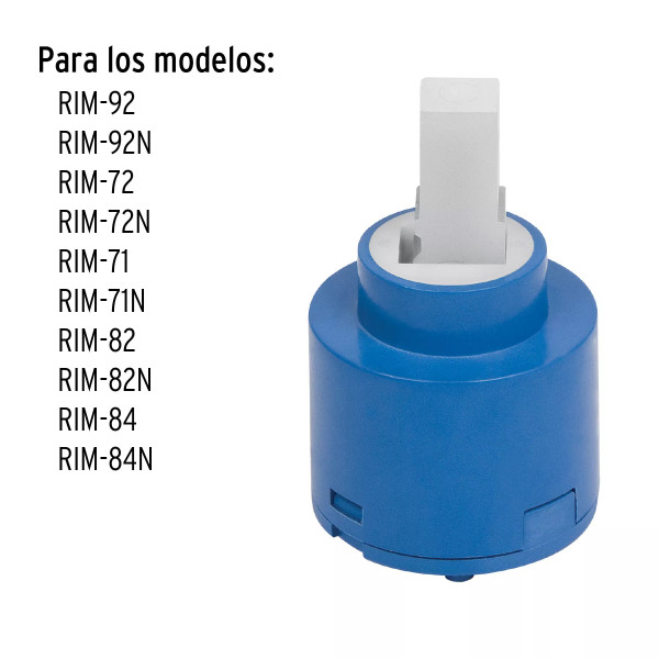 ‣ Cartucho cerámico monomando FOSET | Foset