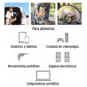 Inversor de corriente de 1200 W con puertos USB, Truper