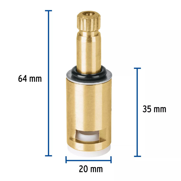 ‣ Cartucho genérico compresión, grande, izq. FOSET | Foset