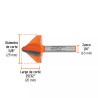 ‣ Broca para router "V", 1-1/8" | Truper