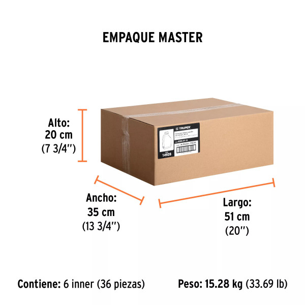 Aceite semi-sintético, 4 tiempos, 400 ml (14 oz), Truper