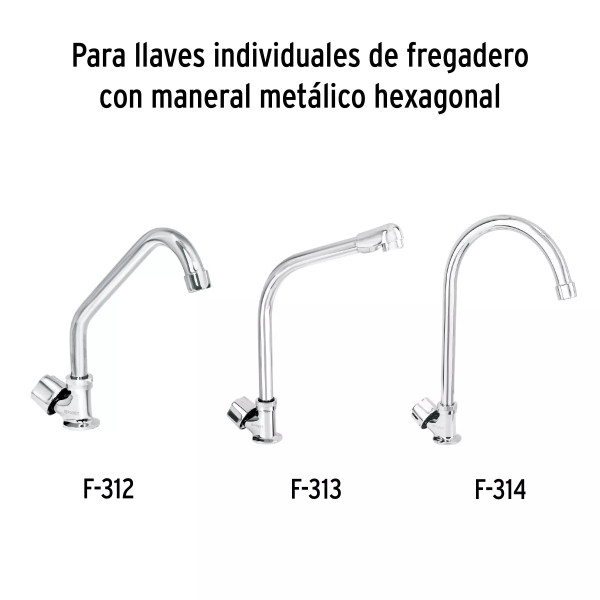 Cartucho cerámico para F-312, 313 y 314, FOSET