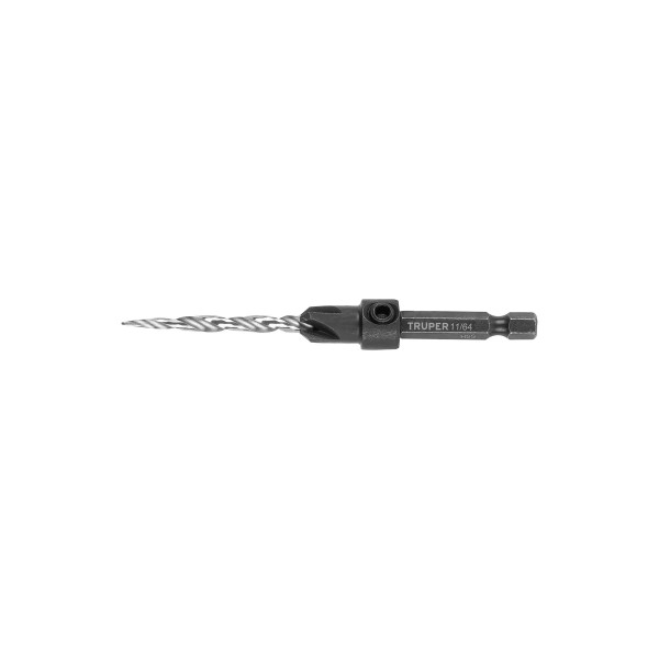 Broca avellanadora No.8 para madera, 11/64", TRUPER