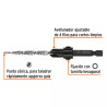 Broca avellanadora No.10 para madera, 3/16", TRUPER