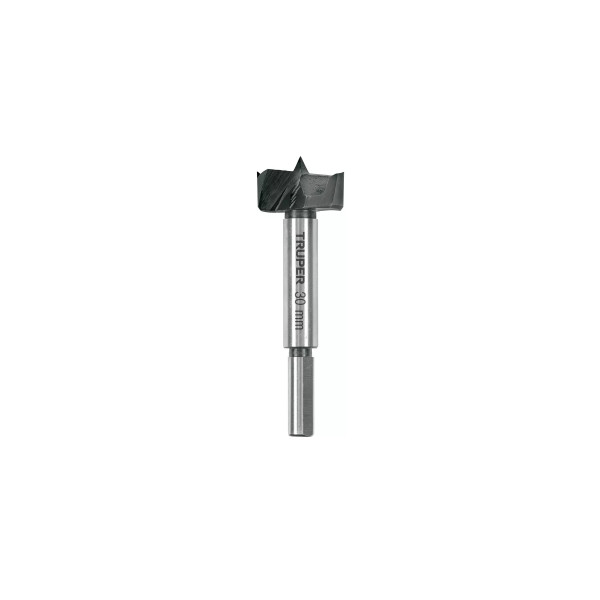 Broca forstner 30 mm para madera, TRUPER