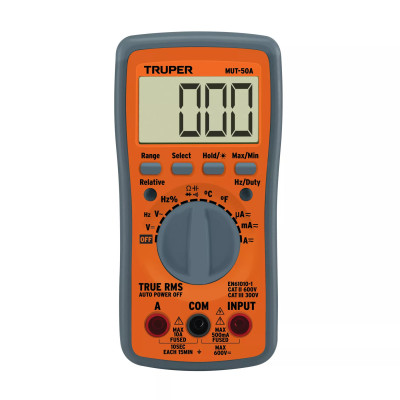 Multimetro Profesional Con Rms Verdadero Y Auto Rango | Herramientas de Medición