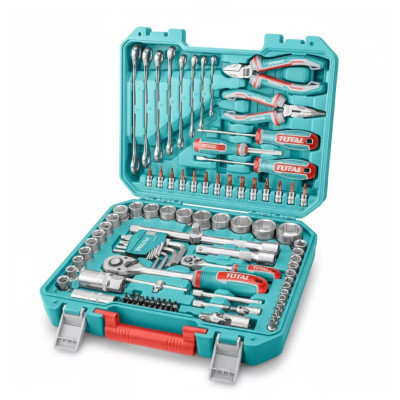 ‣ Kit de Herramientas TOTAL 100 Piezas Completo | FERRETODO