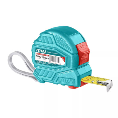 ‣ Cinta Métrica TOTAL 5 m Resistente | FERRETODO