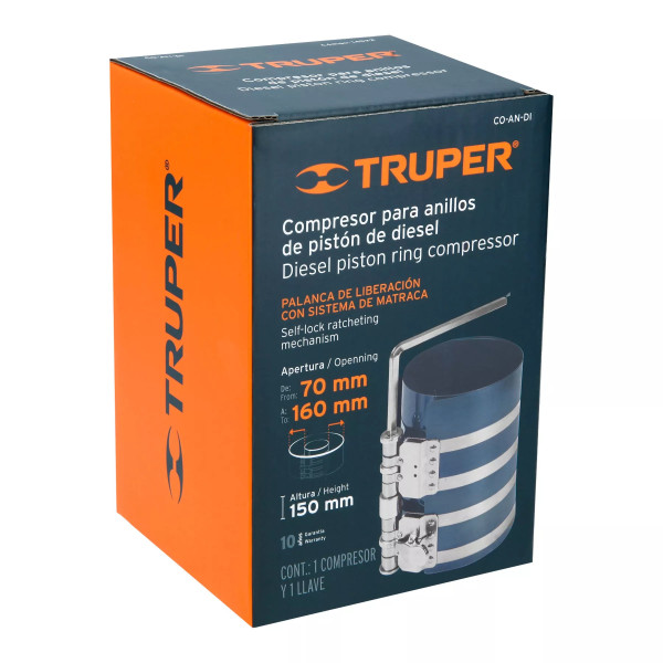 ‣ Compresor para anillos diesel... | Truper