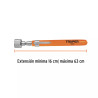 Imán extensible de acero inoxidable, 3.6 kg, Truper