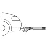 Cuerda con ganchos para remolque, 22 mm x 3.5 m, Truper