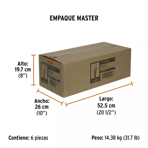 ‣ Eslinga poliéster ojo a ojo 3" x 8 m | Truper