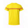 ‣ Playera de Trabajo Amarillo Reflectivo Naranja | Sin Marca