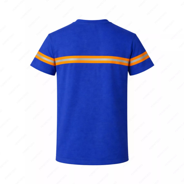 ‣ Playera de Trabajo Azul Rey con Reflectivo... | Sin Marca