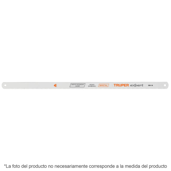 ‣ Blíster 2 seguetas bimetálicas 18 DPP | Truper Expert