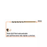 Broca HSS 11/64" Trugold para metal en blíster, Expert