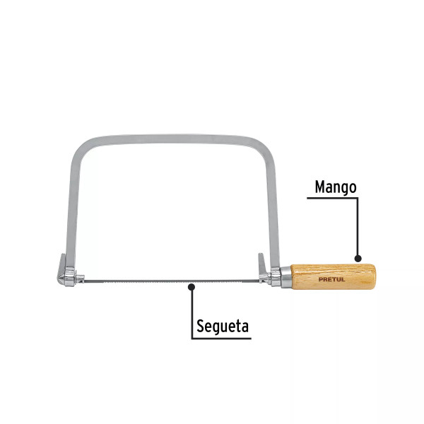 ‣ Arco calador 5 seguetas 6-1/2" | Truper