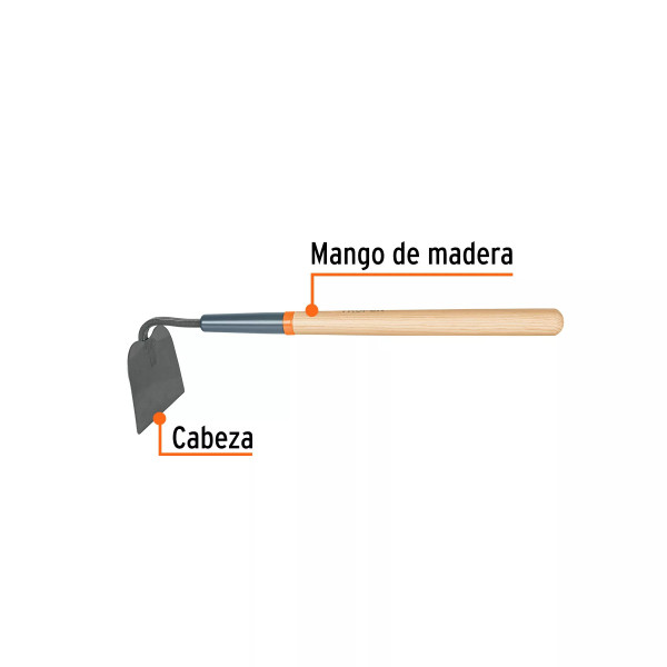 ‣ Azadón tomatero mango corto 18" | Truper