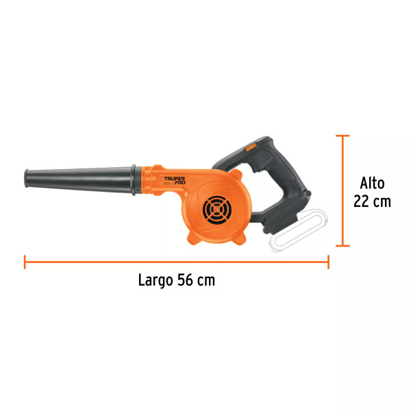 ‣ Sopladora 20V TRUPER PRO para taller | Pretul