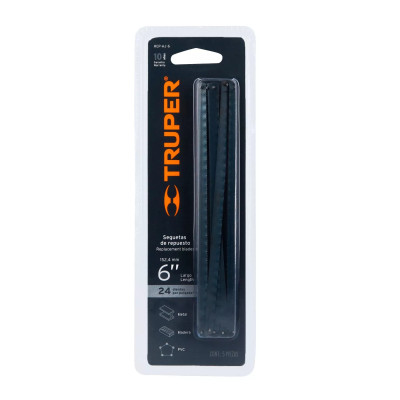‣ Blíster 5 seguetas repuesto AJ-6... | Truper