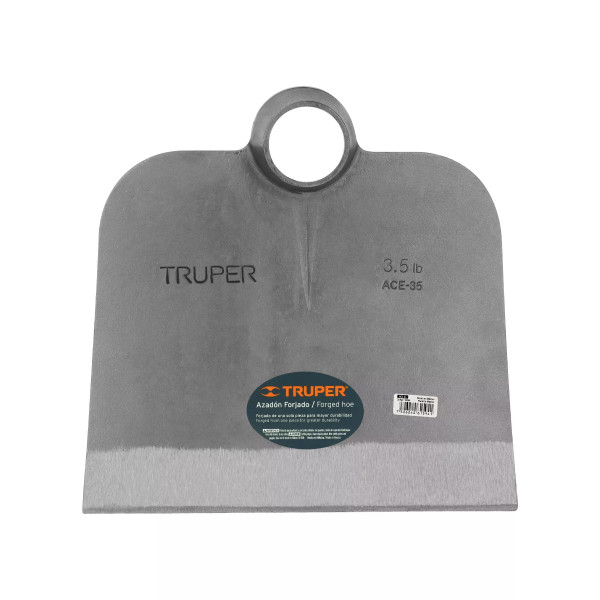 ‣ Azadón Centroamericano 3.5 lb sin mango | Truper