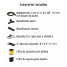 ‣ Aspiradora sólidos y líquidos 16 gal, acero inox... | Truper