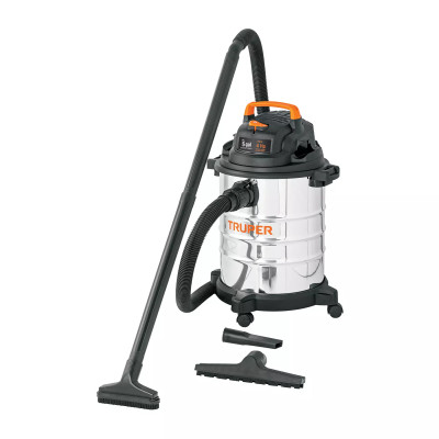 ‣ Aspiradora sólidos y líquidos 5 gal, acero inox | Truper