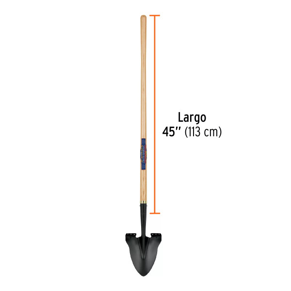 Pala Redonda Classic Gardener, Mango 45', Truper | Palas, Piochas, Azadones y Similares