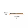 Broca HSS 5/32" Trugold para metal, Truper Expert