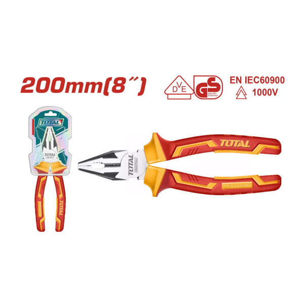 ‣ Alicate universal aislado 8” 1000v | Total