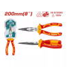 ‣ Alicate punta larga insulado 8” 1000v | Total