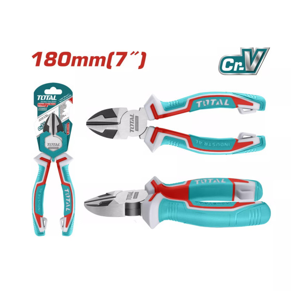 ‣ Alicate corte diagonal 7” | Herramienta de calidad | Total