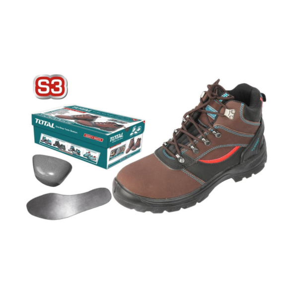 ‣ Bota Seguridad Café c/Entresuela Talla 39 | Total