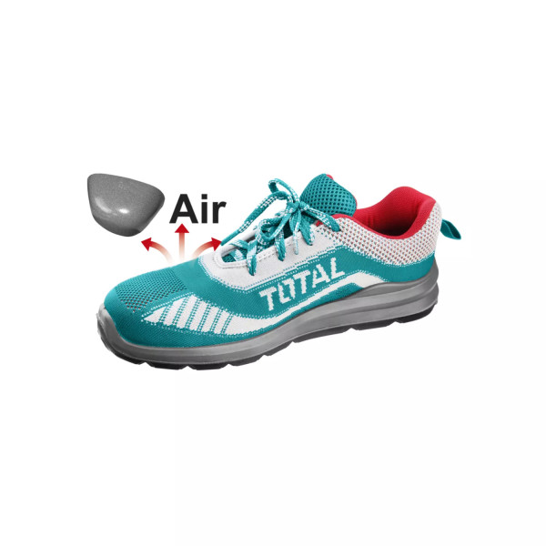 ‣ Zapato de Seguridad TOTAL Punta de Acero Profesional | FERRETODO