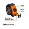 Flexómetro Gripper Contra Impactos 8 M Cinta 25 Mm, Truper | Flexómetros / Cintas Metricas Ferreterias Ferretodo