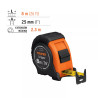 Flexómetro Gripper Contra Impactos 8 M Cinta 25 Mm, Truper | Flexómetros / Cintas Metricas Ferreterias Ferretodo