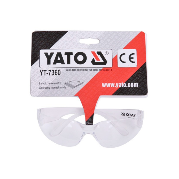 ‣ Lentes de Seguridad Transparente para Protección | Yato