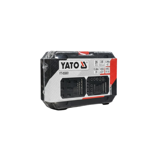 ‣ Juego Extractores Tuercas y Tornillos M3-M24 26 Pzs | Yato