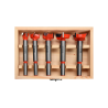 ‣ Juego de Fresas para Router 5 Pzs 15-35 | Yato
