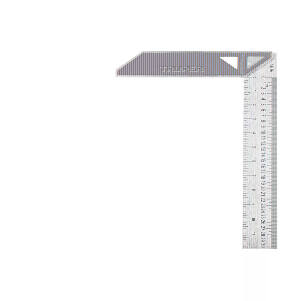 Escuadra 12' Para Carpintero Con Mango 100% De Aluminio | Reglas, Escuadras y Similares
