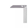 Escuadra 10' Para Carpintero Con Mango 100% De Aluminio | Reglas, Escuadras y Similares