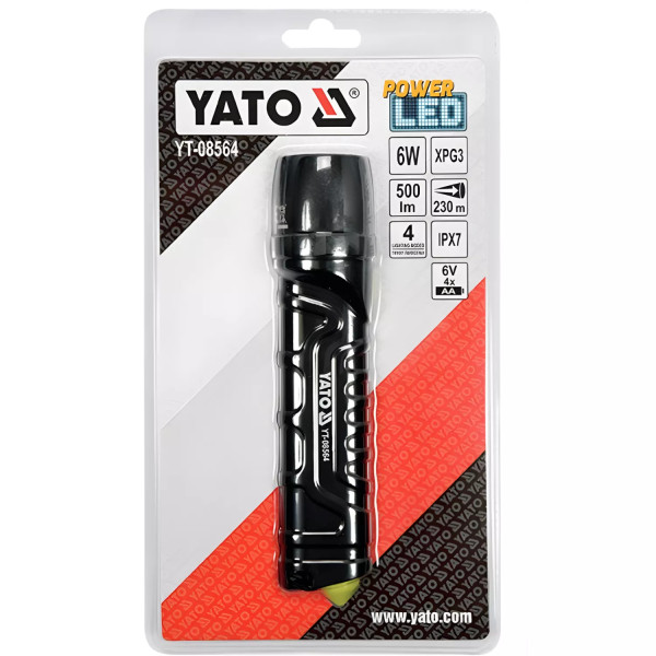 ‣ Linterna Xpg3 6w Cree 172mm | Yato
