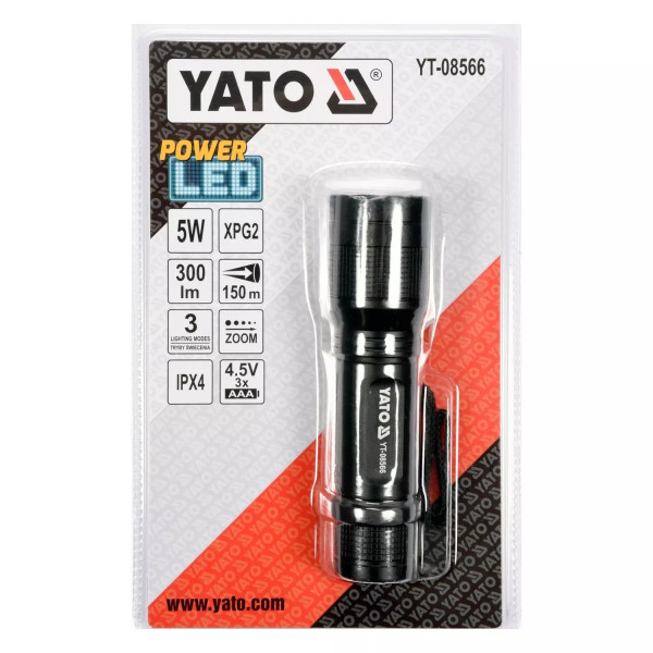 ‣ Linterna Xp-g2 5w Cree... Recargable | Yato