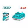 ‣ Cargador de batería P20S 20V potente | FERRETODO