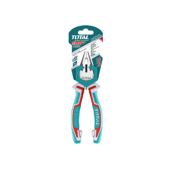 ‣ Alicate universal ind. 8” | Herramienta versátil | Total