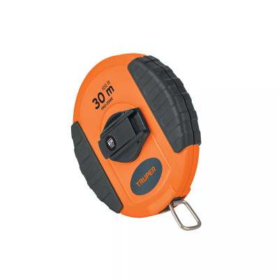Cinta Larga 30 M Metálica, Carcasa Plástica, Truper | Flexómetros / Cintas Metricas