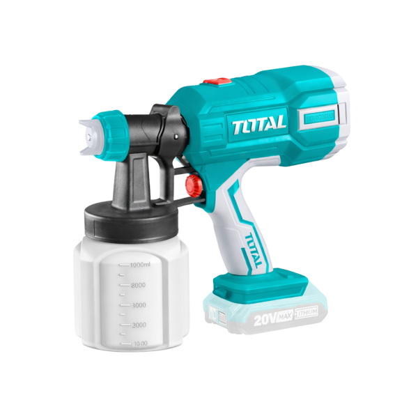 ‣ Pistola spray 20V 0.1-0.2 Bar para proyectos | Total