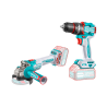 ‣ Combo 20V taladro 1/2” y esmeriladora 4 1/2” | Total